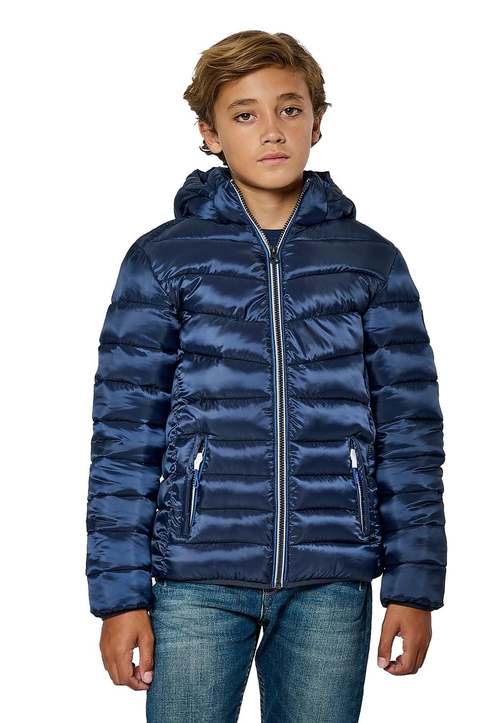 Куртка KAPORAL для мальчиков, с капюшоном, модель Mylo, темно-синяя, фото №1 Куртка KAPORAL для мальчиков, с капюшоном, модель Mylo, темно-синяя, фото №1