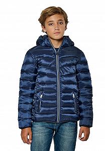 Куртка KAPORAL для мальчиков, с капюшоном, модель Mylo, темно-синяя - Фото 1