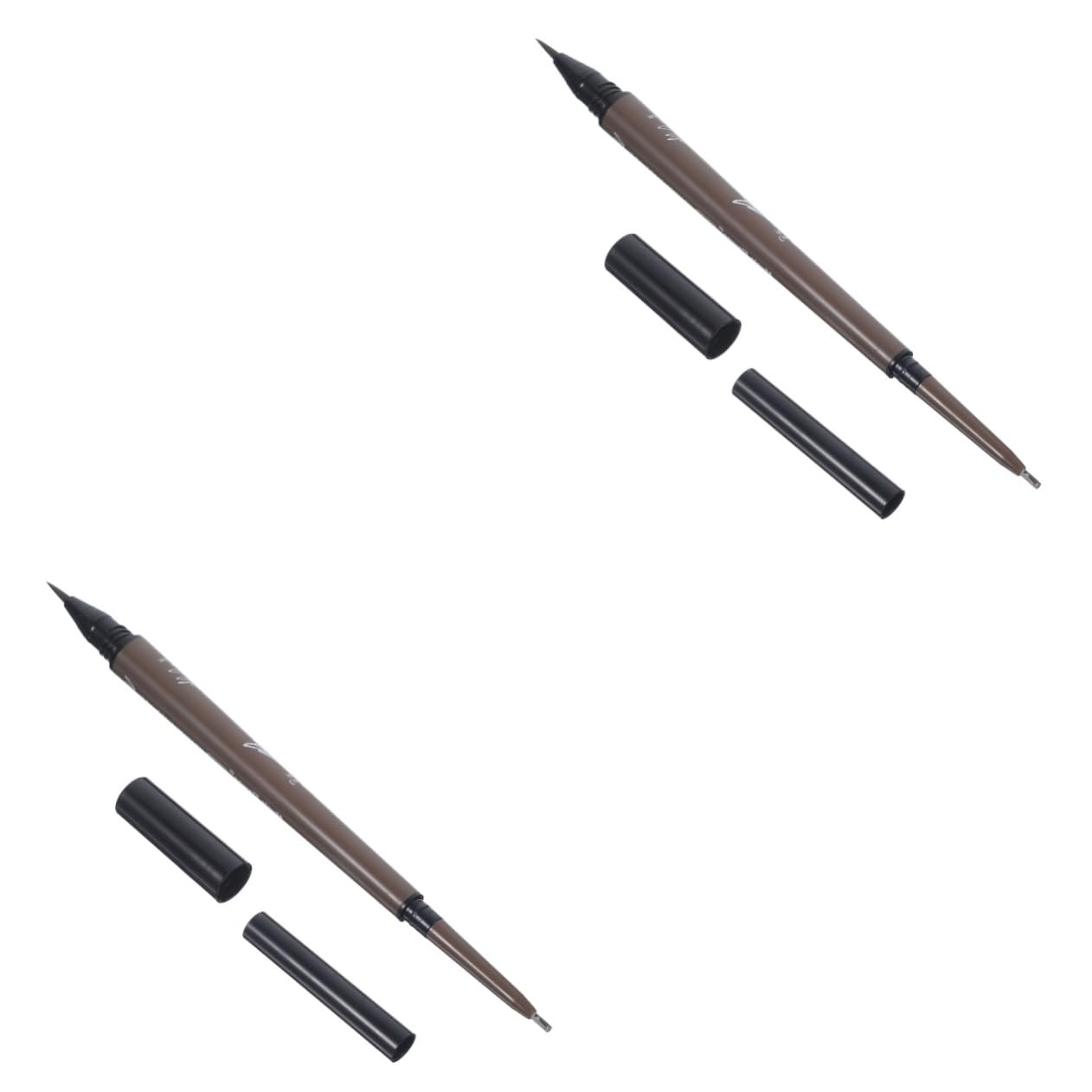 Олівець для брів HAPINARY 2 в 1 Водостійкий Коричневий, фото №1 Олівець для брів HAPINARY 2 в 1 Водостійкий Коричневий, фото №1