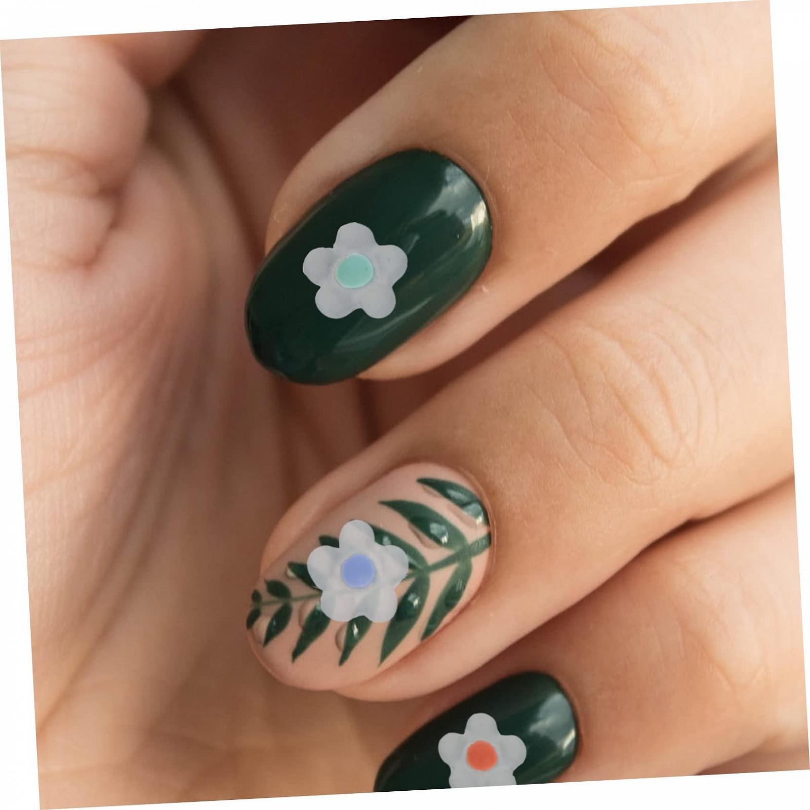 Прикраса для нігтів Квіти Beavorty для декорування з епоксидної смоли, 300 шт. Аксесуари для манікюру вдома та в салоні, фото №7