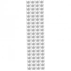 Набір прикрас для нігтів Healeved 120 шт. Срібні намистини - Фото 1