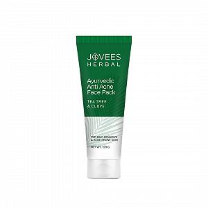 Купити Маска для обличчя Jovees Ayurveda Чайне дерево та гвоздика проти акне антисептична, 120 г (2 шт в упаковці) - Фото 1 Маска для обличчя Jovees Ayurveda Чайне дерево та гвоздика проти акне антисептична, 120 г (2 шт в упаковці) - Фото 1