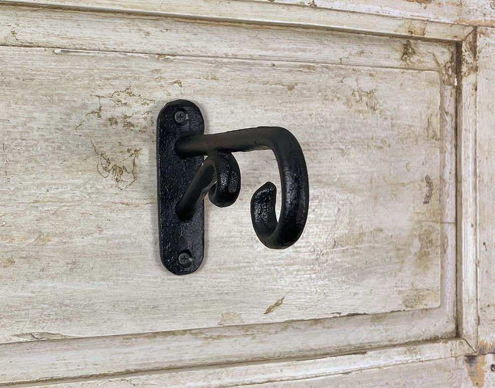 Настінний гачок zeitzone Cast Iron Vintage 12 см Black, фото №2