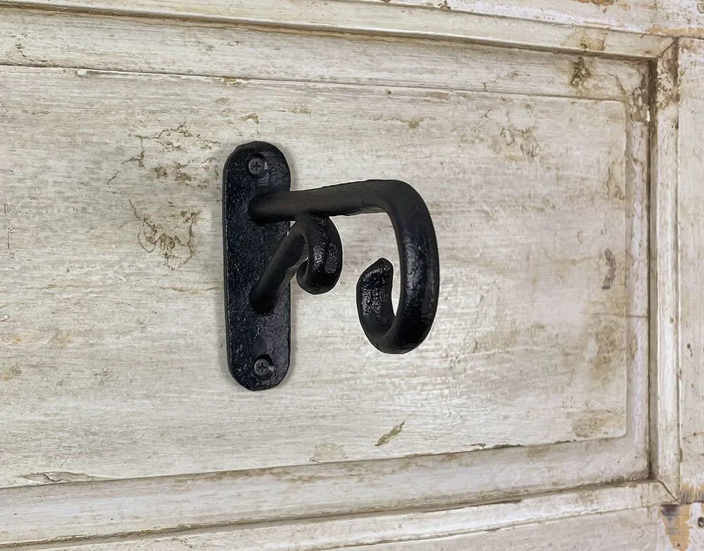 Настенный крючок zeitzone Cast Iron Vintage 12 см Black, фото №2 Настенный крючок zeitzone Cast Iron Vintage 12 см Black, фото №2