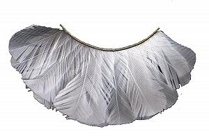 Купить Цветные ресницы Eulenspiegel Белые Перо - Фото 1 Цветные ресницы Eulenspiegel Белые Перо - Фото 1