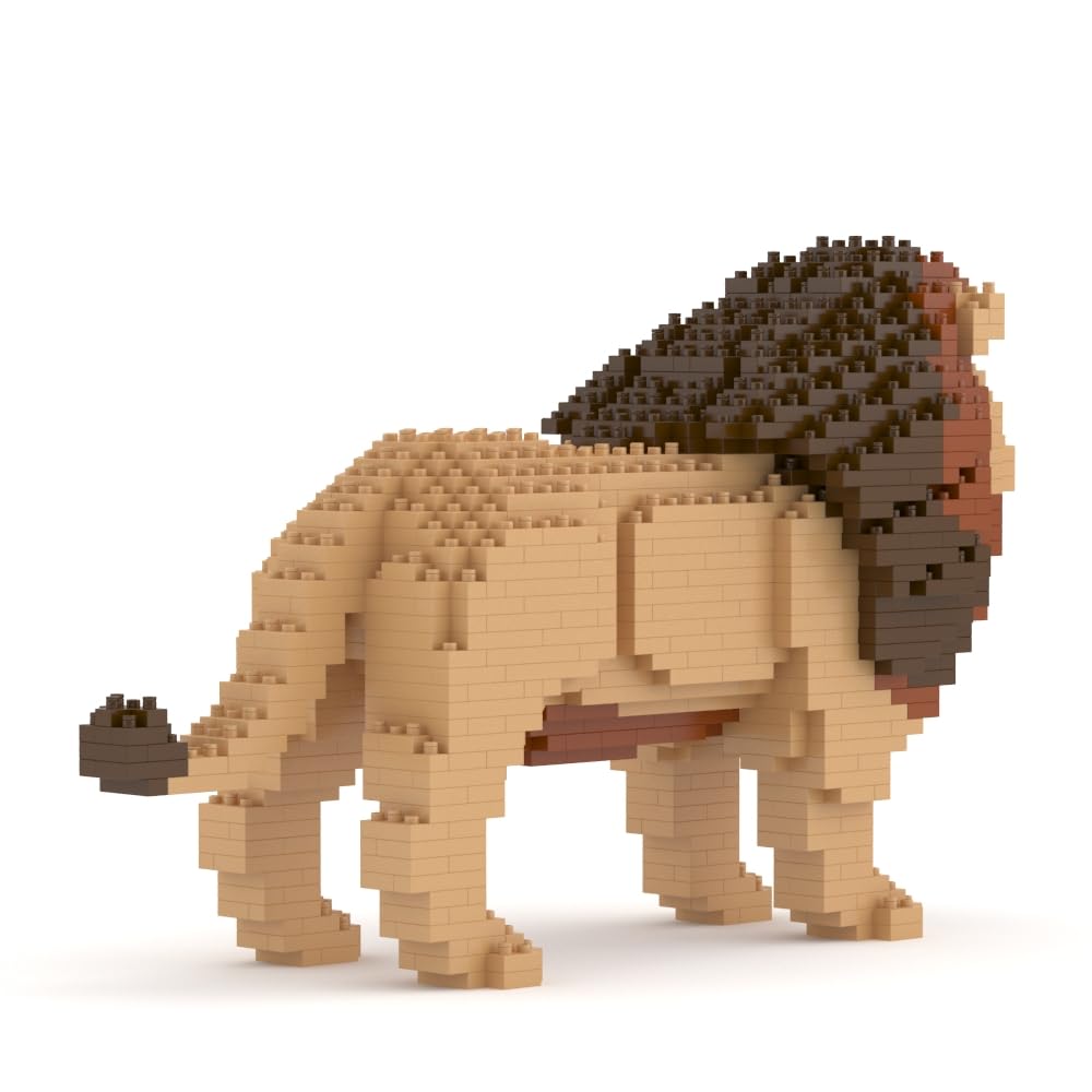 Строительные блоки JEKCA 03S Лев из пластика от 14 лет, фото №3 Строительные блоки JEKCA 03S Лев из пластика от 14 лет, фото №3