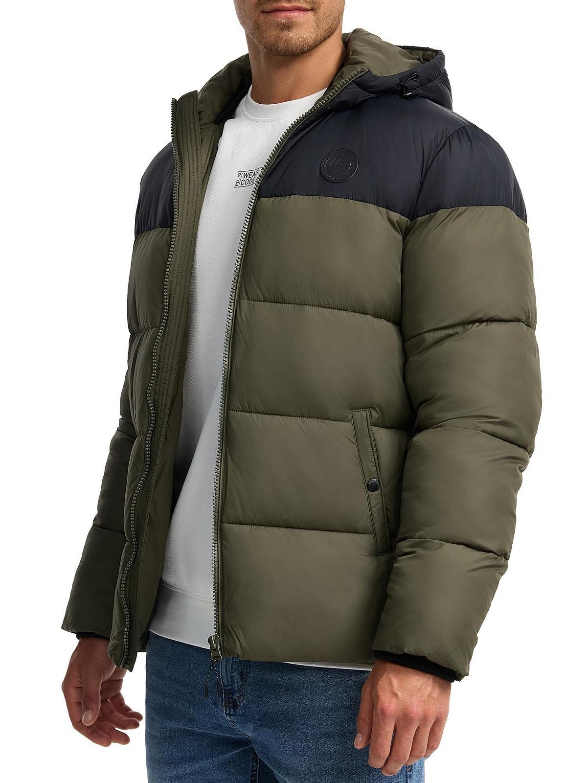 Зимняя куртка с капюшоном Quilted Indicode InBiviano, фото №2
