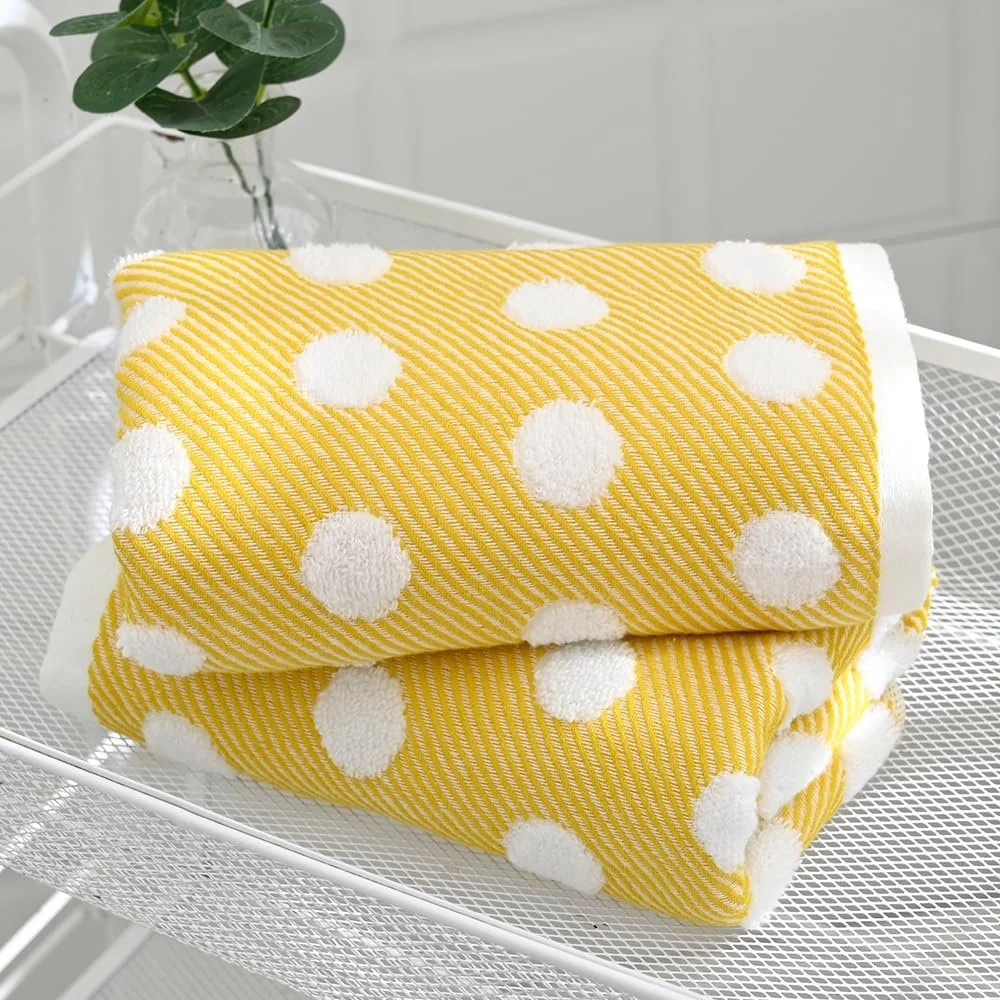 Набір рушників sense gnosis Jacquard Striped 100% бавовна Pack of 2 Yellow, фото №3