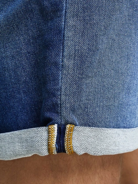Шорти джинсові JJIRICK JJICON SHORTS GE 006 I.K STS 12166269 BlueDenim Jack&Jones Синій L, фото №4