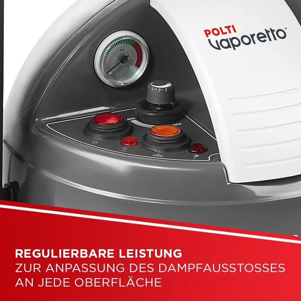 Пароочисник Polti Vaporetto Eco Pro 3.0 2000 W 2 L 4.5 bar з 20 ампулами Kalstop Сірий, фото №8