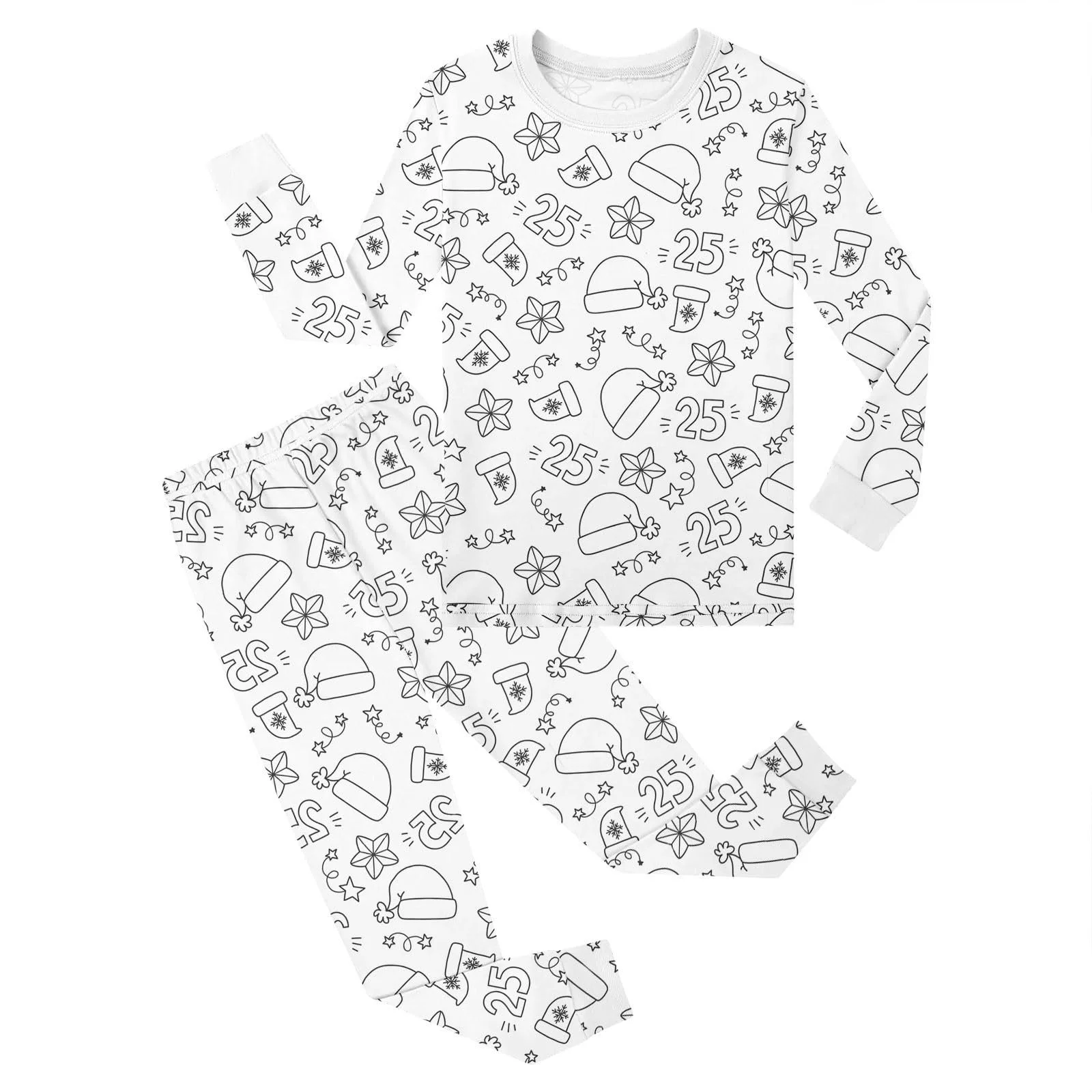 Піжама для хлопчиків DIY для розфарбовування, фото №2 Піжама для хлопчиків DIY для розфарбовування, фото №2