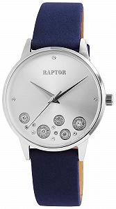 Купить Женские часы Raptor RA10177, аналоговые, кварцевые, кожаный ремешок, элегантные, с блестками и стразами - Фото 1 Женские часы Raptor RA10177, аналоговые, кварцевые, кожаный ремешок, элегантные, с блестками и стразами - Фото 1
