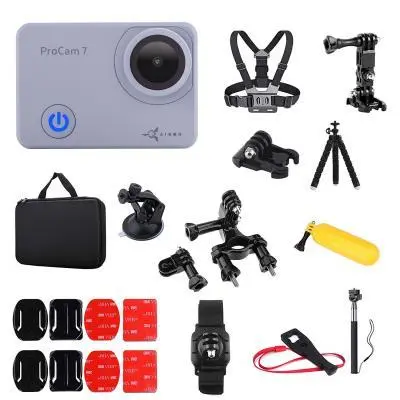 Экшн-камера AirOn ProCam 7 Touch 35in1 Cycling Kit 4822356754796, фото №6