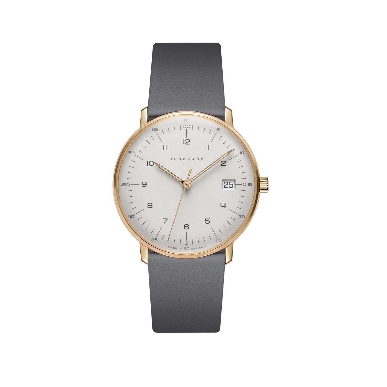 Женские часы JUNGHANS Max Bill Ladies Classic Серый/Золотой 47/7854.02, Золотой, фото №1 Женские часы JUNGHANS Max Bill Ladies Classic Серый/Золотой 47/7854.02, Золотой, фото №1