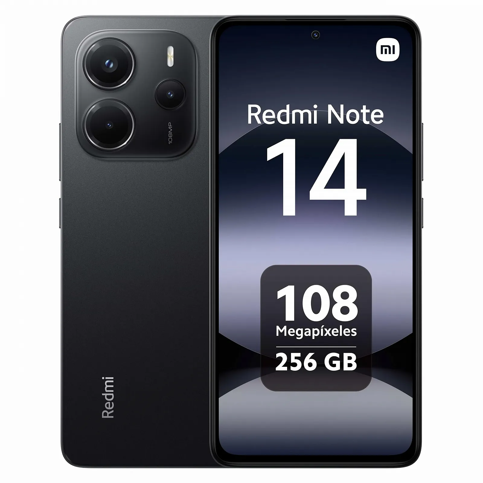 Смартфон Xiaomi Redmi Note 14 4G 8GB/256GB Midnight Black, фото №1