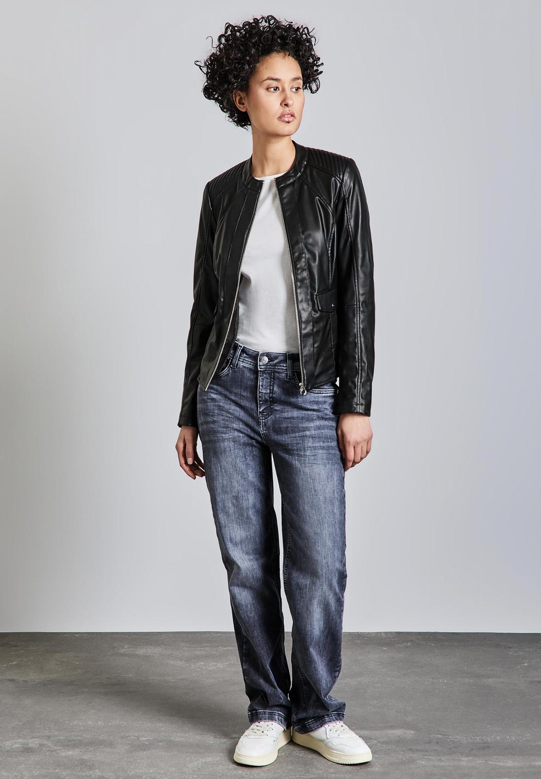 Куртка Street One Кожаная женская, фото №5