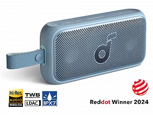 Портативная колонка Anker Soundcore Motion 300 Blue Hi-Res LDAC 30Вт IPX7 Bluetooth 5.3 (Soundcore Motion 300) - Фото 1