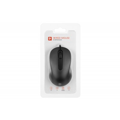 Мышка 2E MF160 USB Black (2E-MF160UB), фото №3