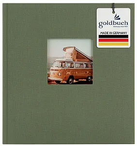 Фотоальбом goldbuch Bella Vista Изображение Артишока 30 x 31 см 60 Белых Страниц Зеленый - Фото 1