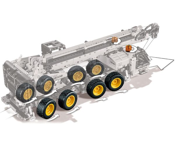 Конструктор LEGO Technic Мобильный кран (42108), фото №8