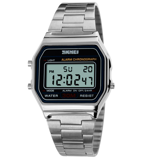 Годинник Skmei Popular 1123S Срібний, фото №2
