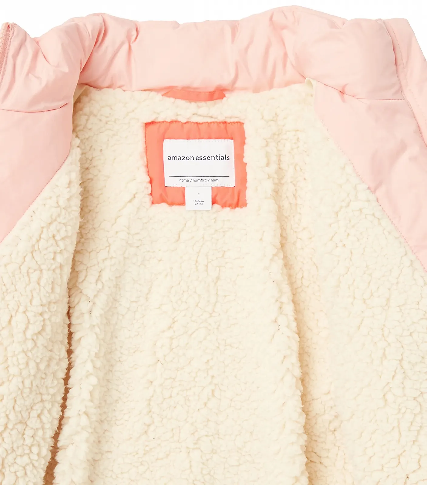 Пуховик-кокон Amazon Essentials Длинный стеганый для девочек, фото №3