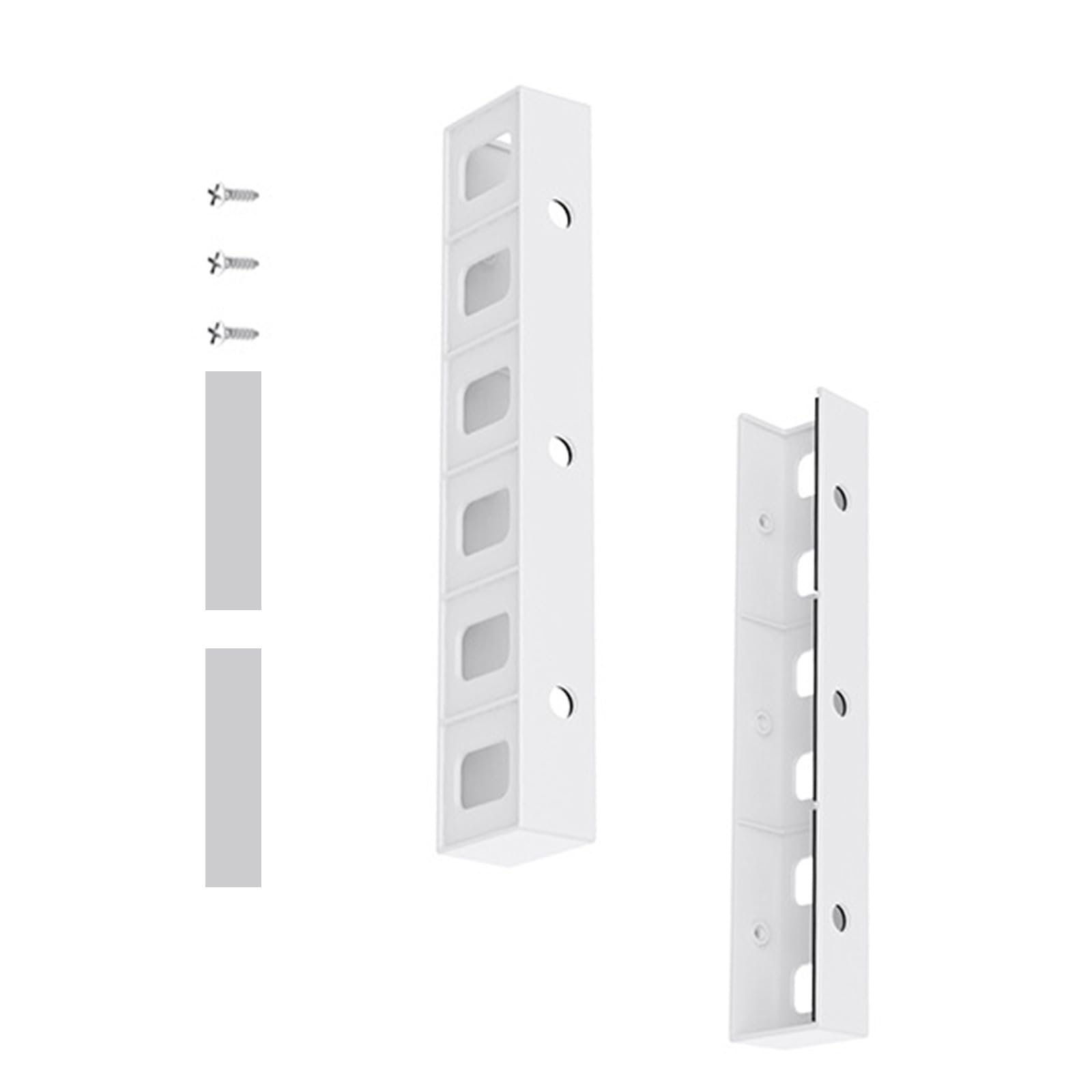 Держатель для компьютера Под стол Прочная металлическая конструкция для компьютерных клавиатур Экономия места в студии Установка Экономия места Крепление для ноутбука, фото №3