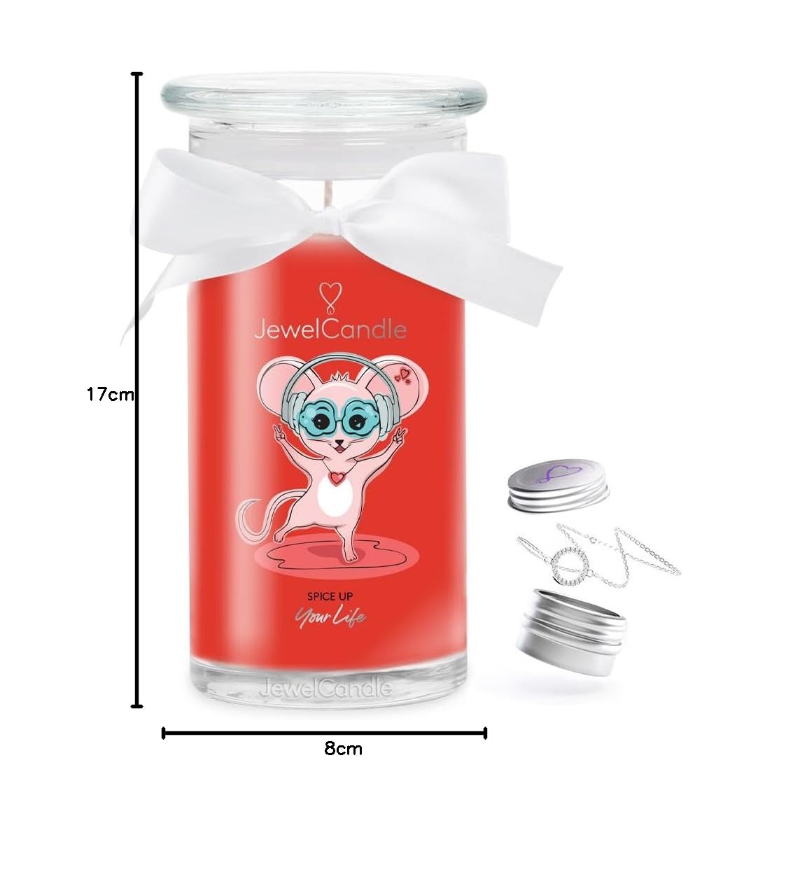 Свеча JuwelKerze Spice Up Your Life Серебряный Браслет в Стекле с Ароматом Фруктов, фото №6 Свеча JuwelKerze Spice Up Your Life Серебряный Браслет в Стекле с Ароматом Фруктов, фото №6