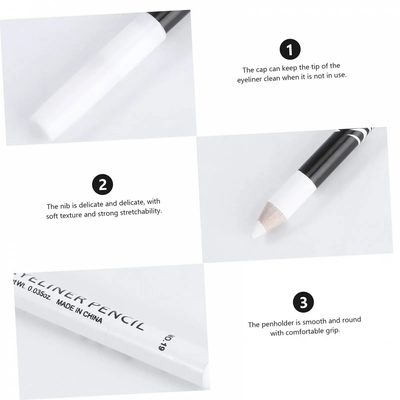 Карандаш для очей Healvian White, фото №4 Карандаш для очей Healvian White, фото №4