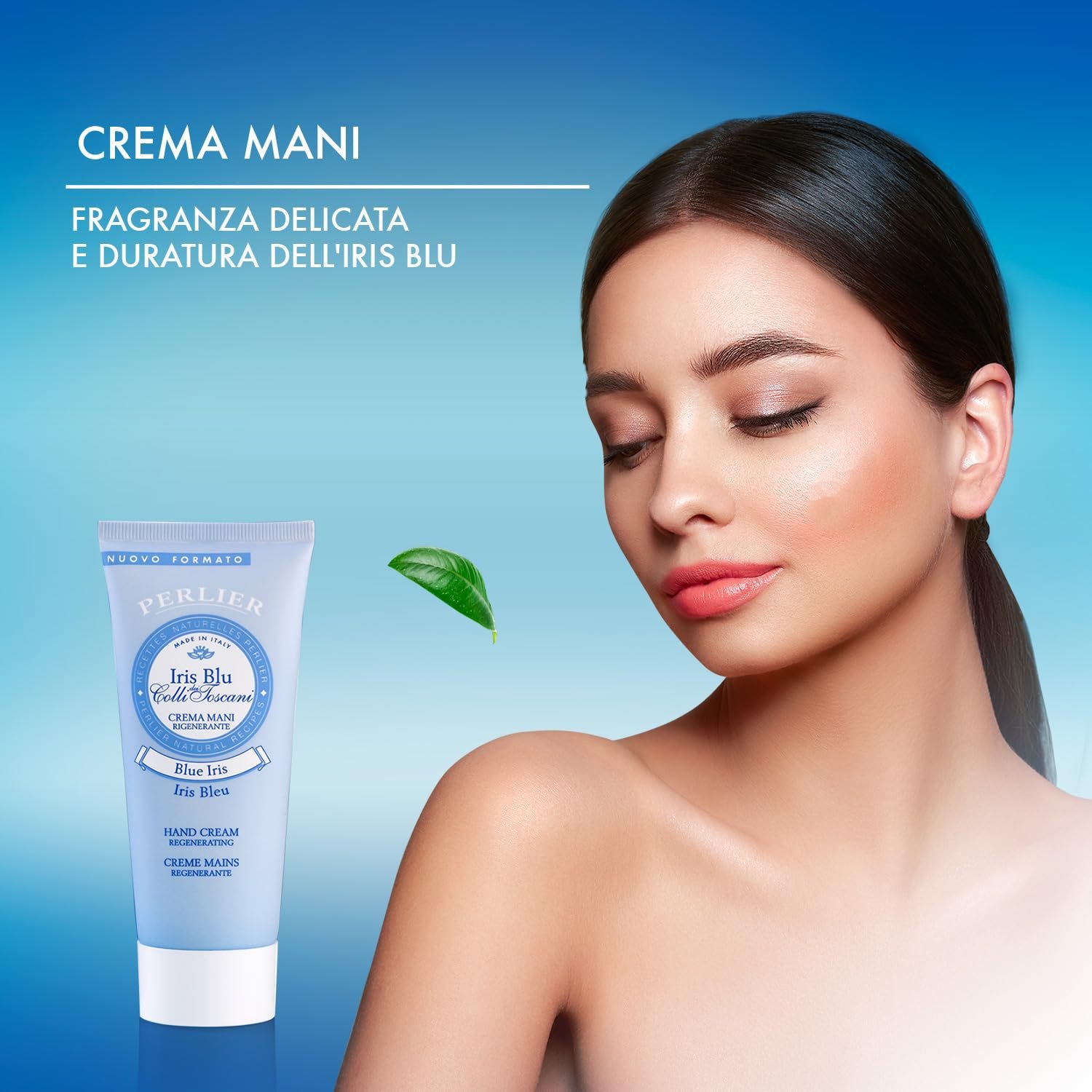 Крем для рук Perlier Regenerating Iris Blue, 1, фото №3 Крем для рук Perlier Regenerating Iris Blue, 1, фото №3