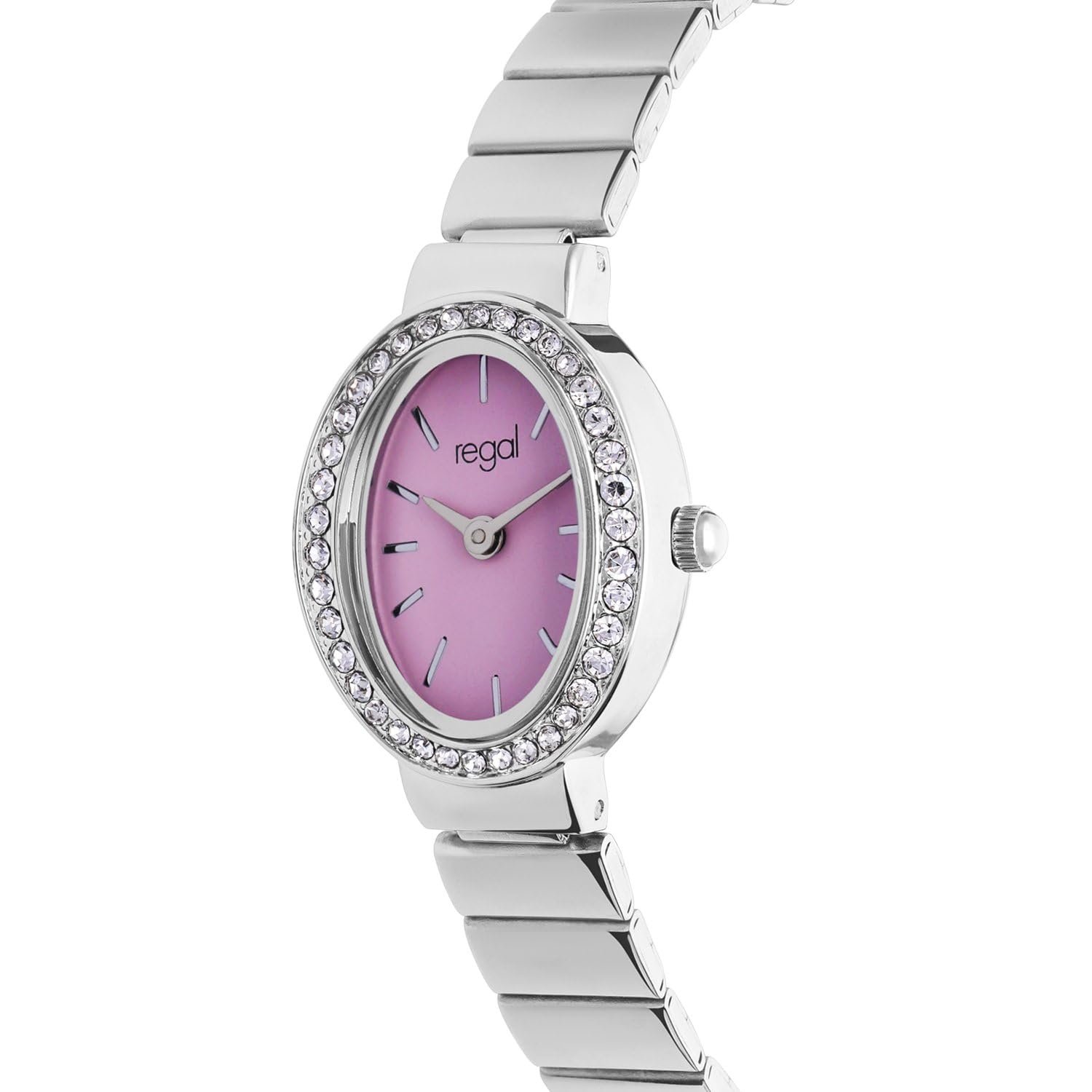 Жіночий годинник Lucardi Regal Сріблястий 21 мм, фото №2