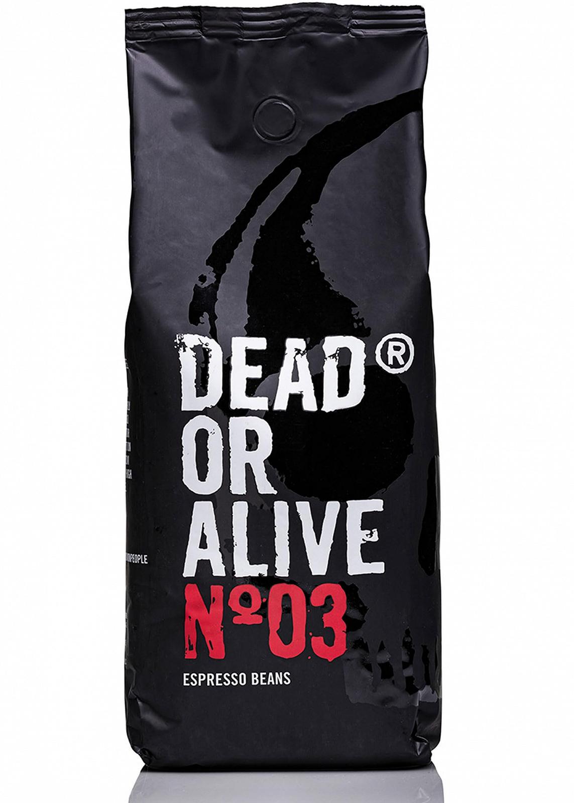 Еспресо DEAD OR ALIVE No3, 1 кг, 100% Robusta, для автоматичних кавомашин та еспресо-машин, фото №1