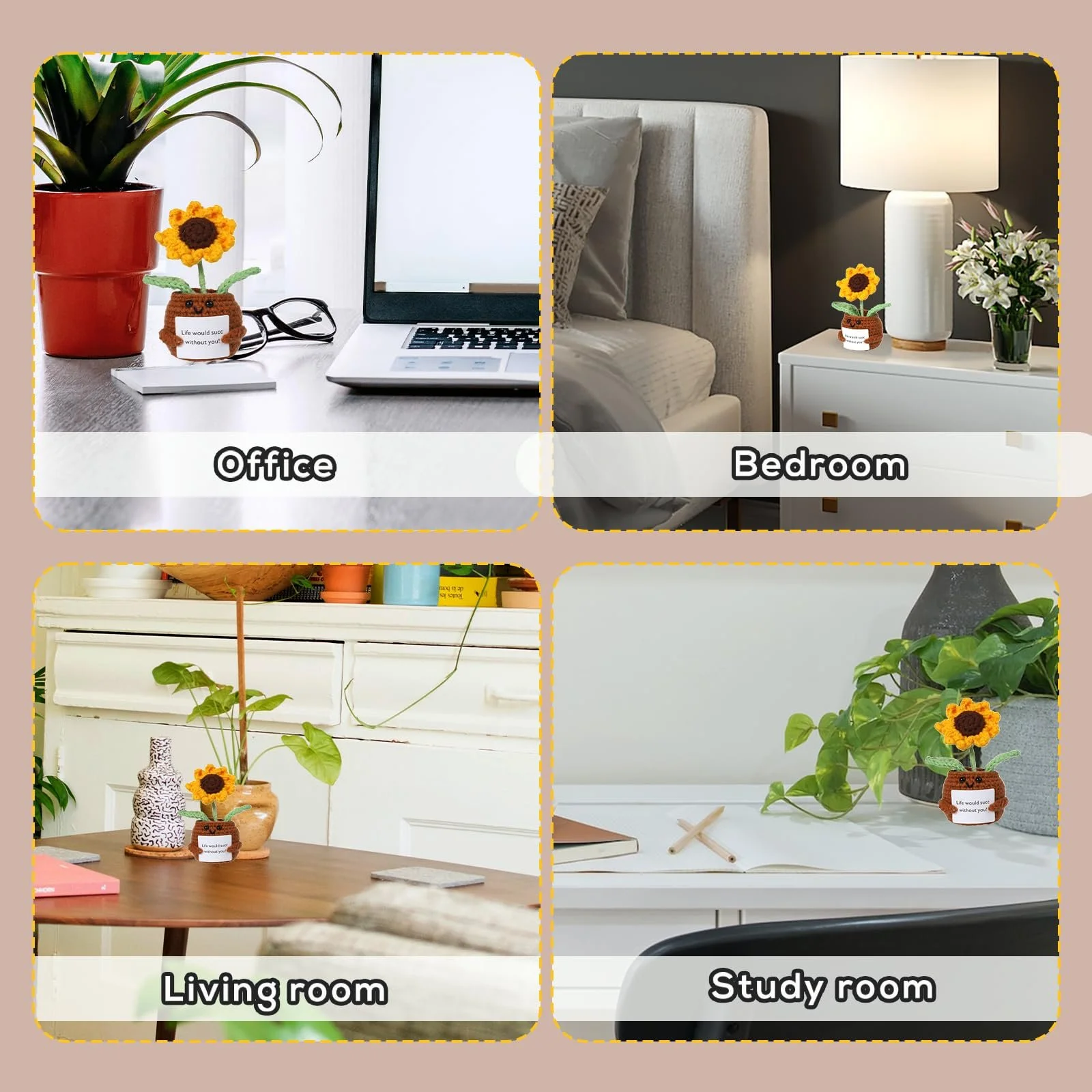 Игрушка Вязаная Подсолнухи Вязаная, фото №6 Игрушка Вязаная Подсолнухи Вязаная, фото №6