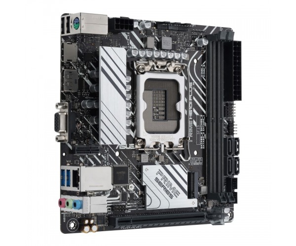 Материнська плата Asus Prime H610I-Plus-CSM Socket 1700, фото №3 Материнська плата Asus Prime H610I-Plus-CSM Socket 1700, фото №3