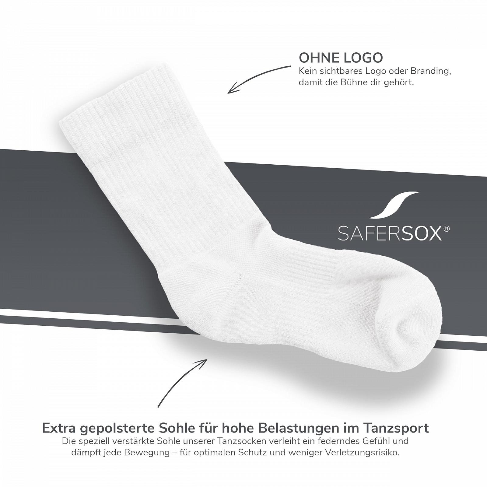 Шкарпетки для балету та сучасного танцю SaferSox - 3 пари, фото №3