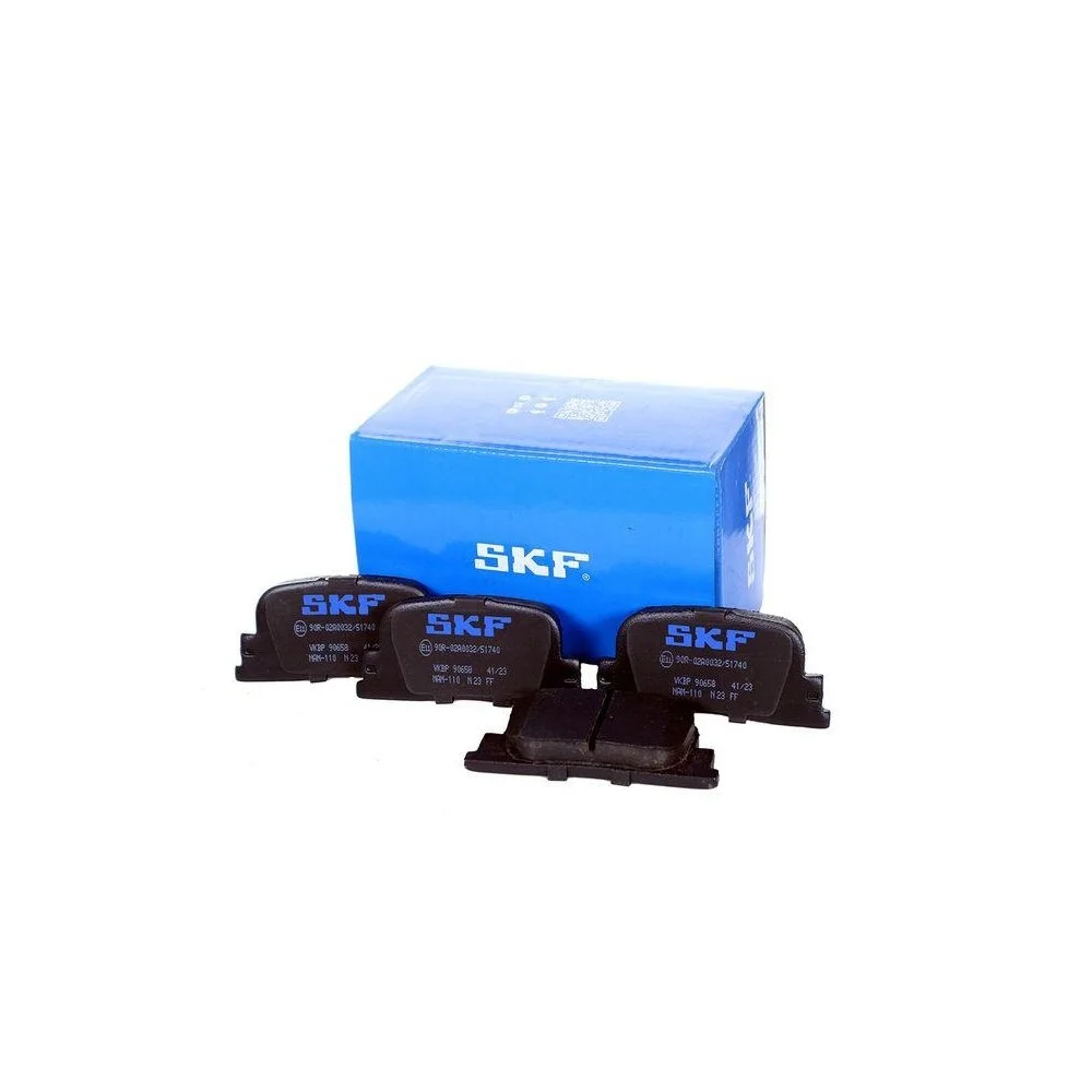 Комплект гальмівних колодок, дискове гальмо SKF VKBP 90658 для TOYOTA LEXUS Задня вісь, фото №1