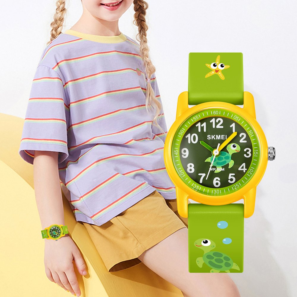 Годинник Skmei 2157GNYL Green-Yellow, фото №4