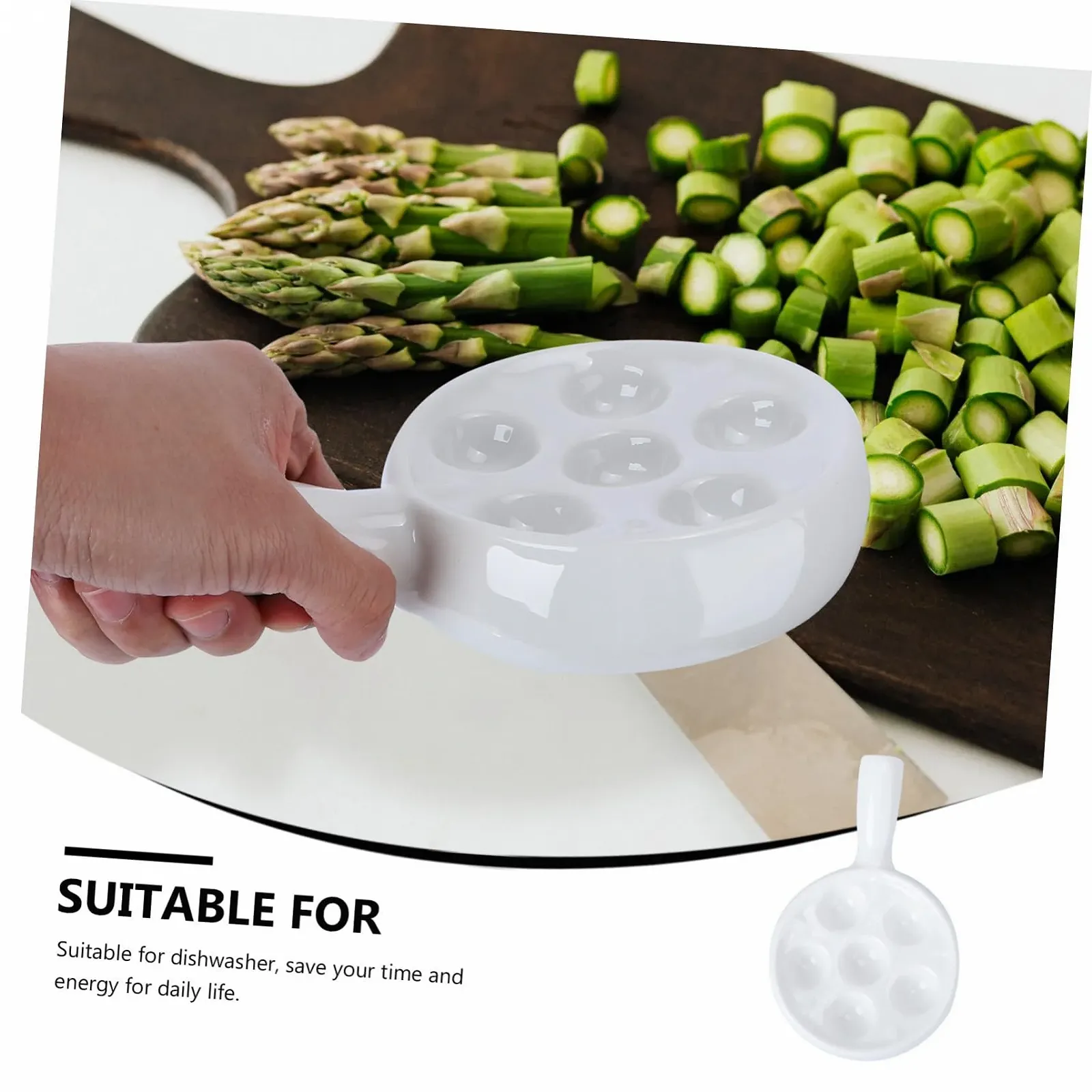 Форма для запекания улиток VALICLUD керамическая с отверстиями, фото №9