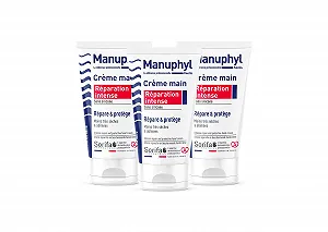 Крем для рук Manuphyl Intensive Repair для інтенсивного відновлення - для дуже сухої та пошкодженої шкіри - 50 мл - Фото 1