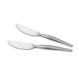 Нож для намазывания Lou Laguiole Jet Sabl 2 шт. synthetic.ua - Фото 1