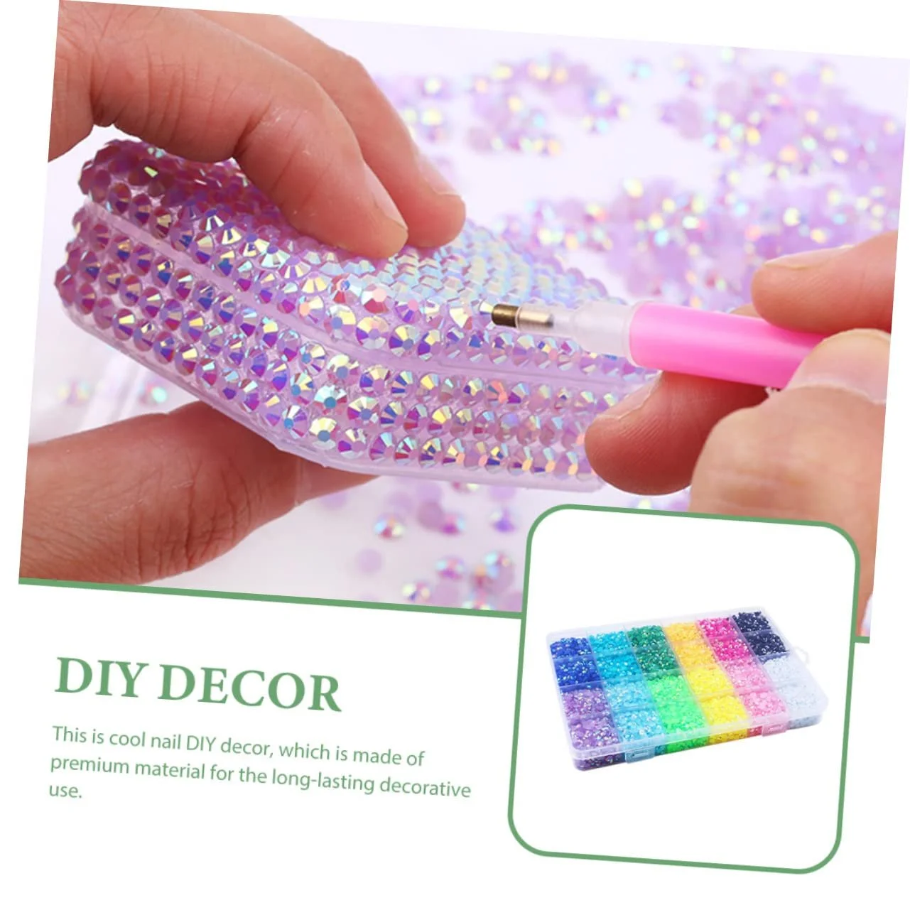 Стразы MERRYHAPY для маникюра, декор, разноцветные украшения для ногтей своими руками, аксессуары, фото №3