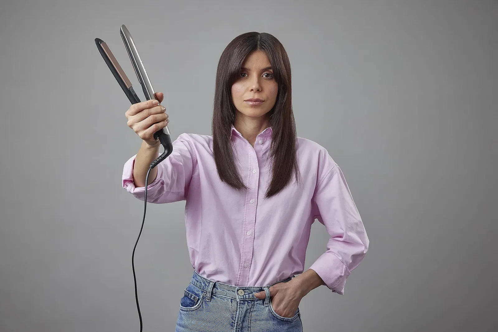 Выпрямитель для волос Remington Keratin S8540 Кератиновое покрытие LCD 9 настроек температуры 150-230 °C, фото №5
