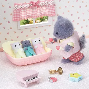 Мягкие игрушки Sylvanian Families L5458 Persian Cats Treble для кукольного домика цена на synthetic.ua - Фото 1 Мягкие игрушки Sylvanian Families L5458 Persian Cats Treble для кукольного домика synthetic.ua - Фото 1