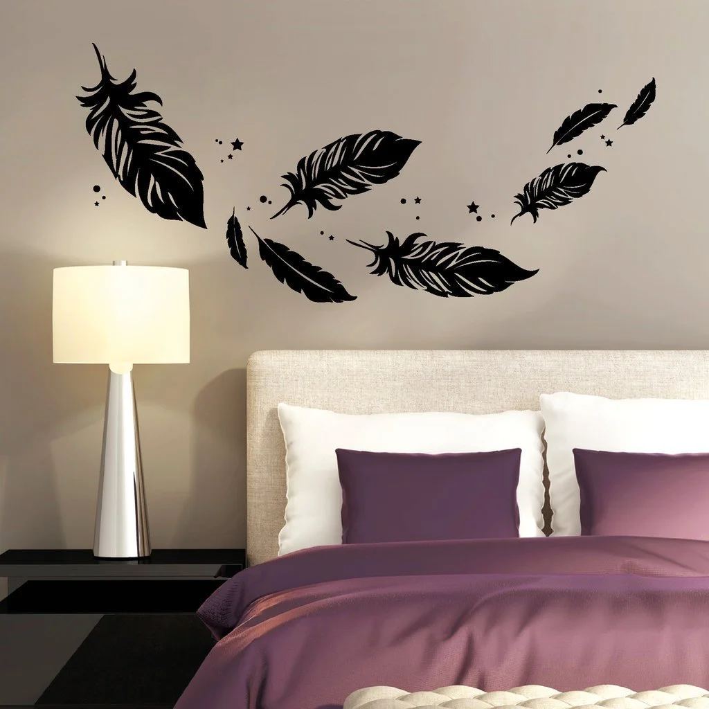 Наклейка Wall Sticker Loft Feathers for Dreaming Beautiful! 30 цветов, фото №3