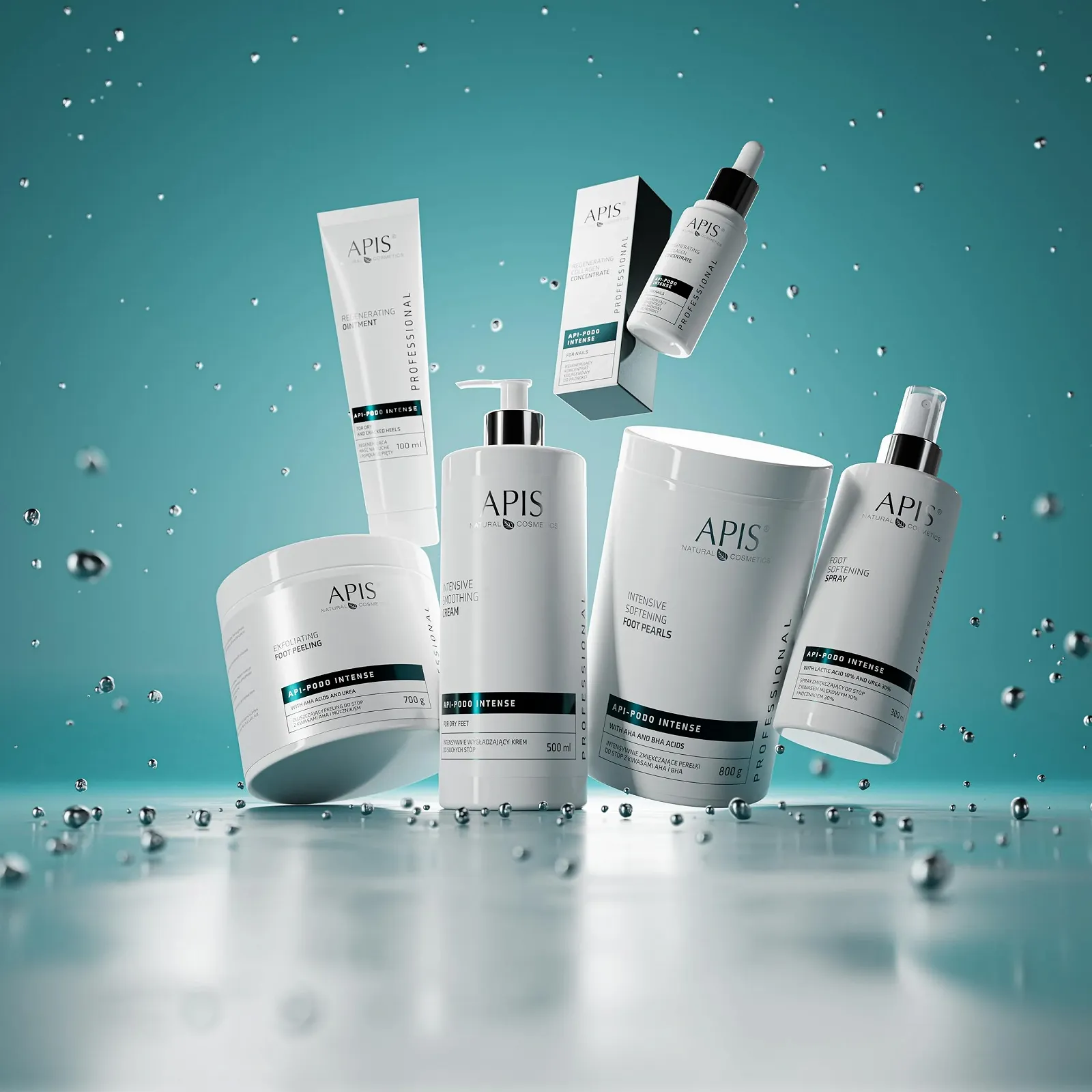 Крем для ног Apis API-PODO Intense Smoothing с 30% мочевины 500 мл, фото №5