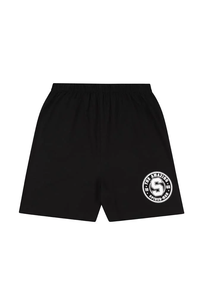 Комплект пижамы для мальчиков Spiderman Marvel короткий, хлопок, W23, фото №4