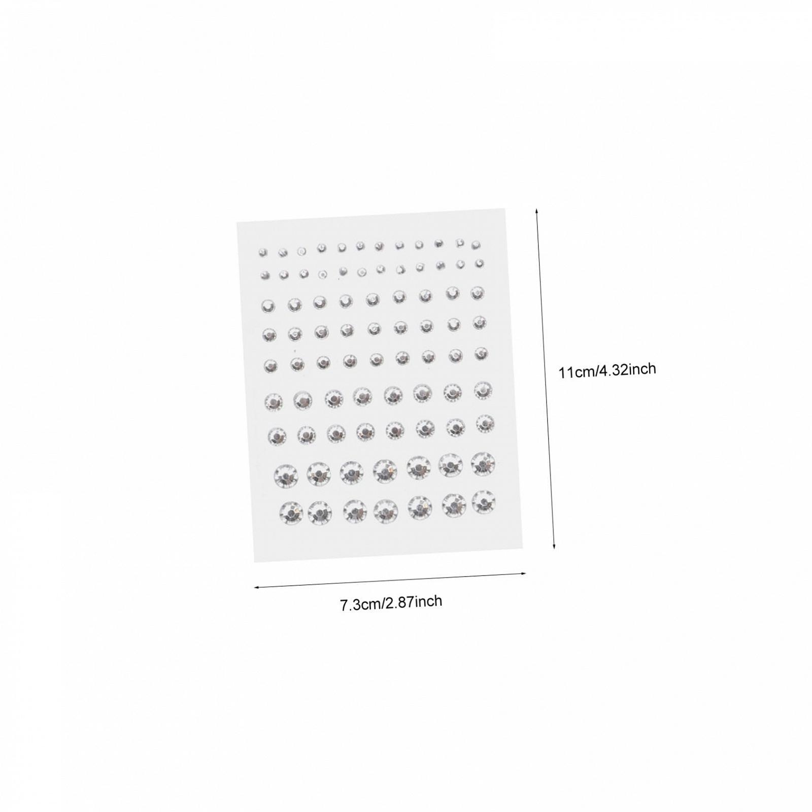 Наклейки Стрази для нігтів 12 аркушів, фото №7