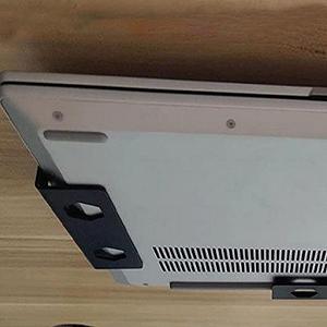 Подставка для ноутбука для стола Стабильная подставка для клавиатуры Крепление для ноутбука с полкой Подходит для ноутбука и планшета Настольный аксессуар для хранения synthetic.ua - Фото 1