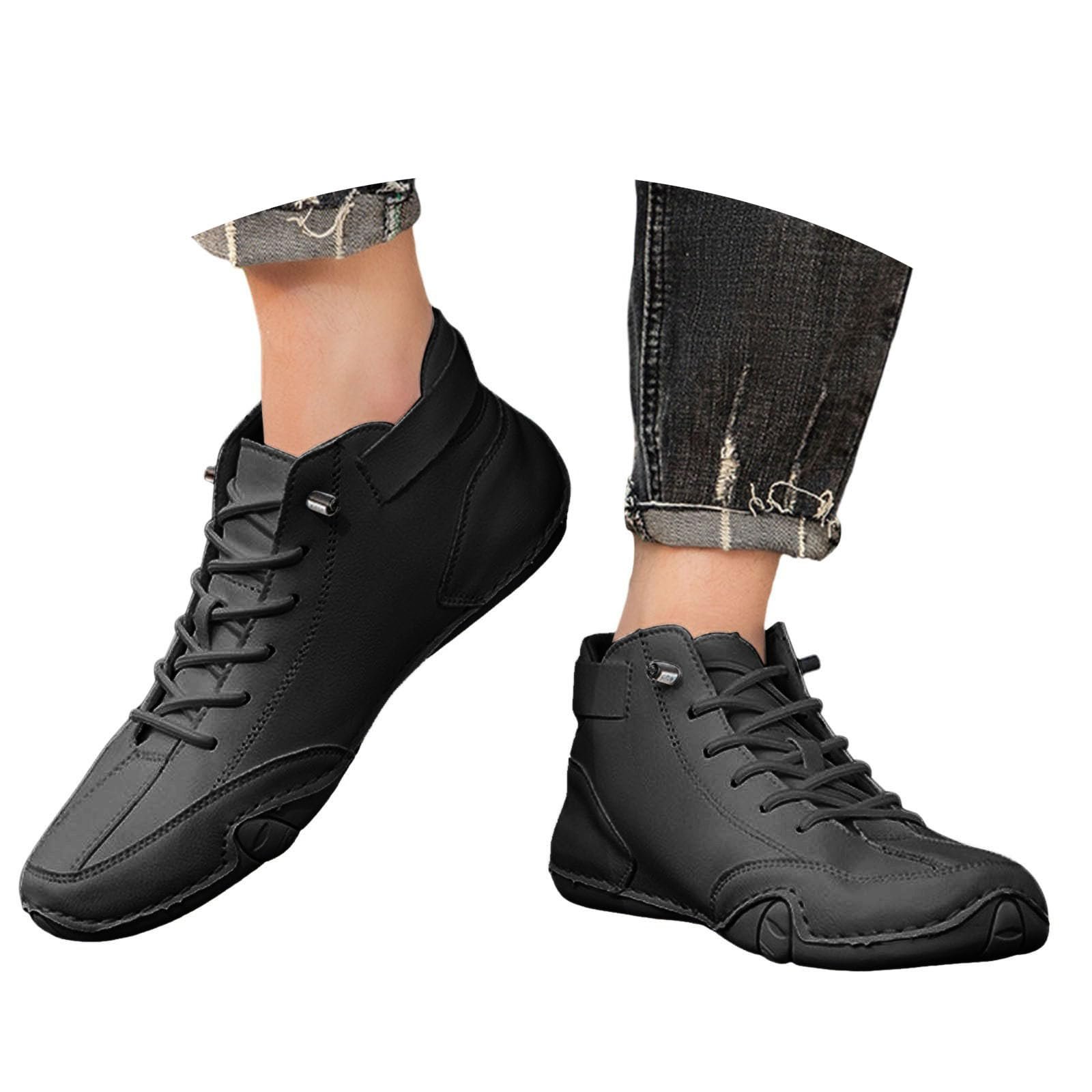Взуття BarfuB Ultra Comfortable Non-Slip из натуральной кожи Flexao и Wandara Orthoschuhe для Unisex женщин и мужчин большого размера, фото №2