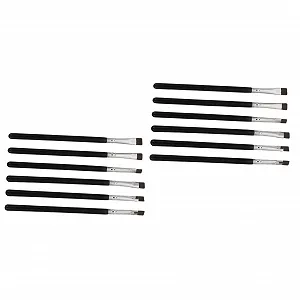 Пензлі minkissy Плоский для брів, тіней та підводки - Фото 1